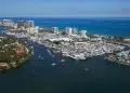 2024 Fort Lauderdale International Boat Show Preview - An Aerial view of the show