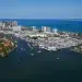 2024 Fort Lauderdale International Boat Show Preview - An Aerial view of the show