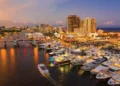 Fort Lauderdale International Boat Show 2025 - sunset backdrop