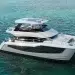 Aquila 50 Yacht exterior view on the water