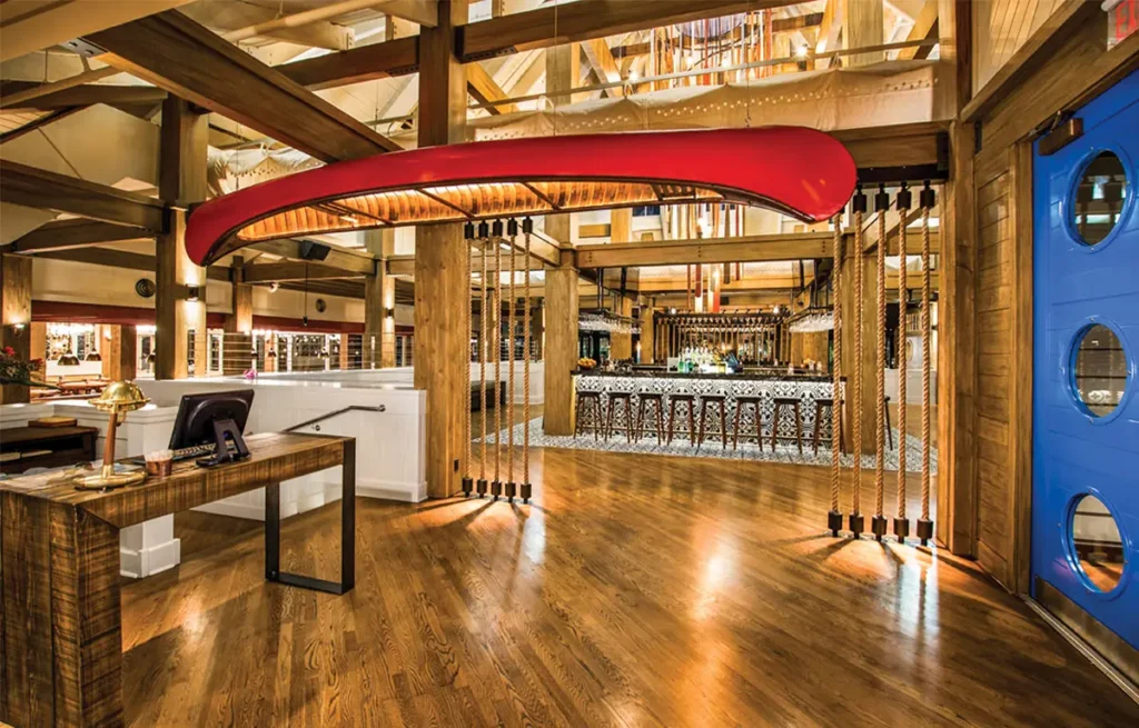 Boatyard Restaurant's entrance