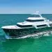 Marlow Yachts' 90V running across open waters