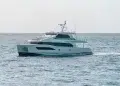 The Horizon Power Catamaran PC68 rides the horizon at a cruising speed