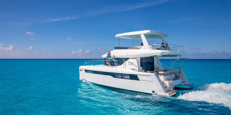 Boat Vacation Planning image featuring a vessel in the bahamas