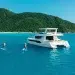 Readers Choice Awards 2025 with a catamaran anchored offshore