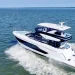 Cruisers Yachts 57 FLY running on her maiden voyage