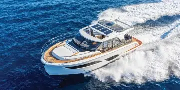 The Marex 440 Express cruiser boat