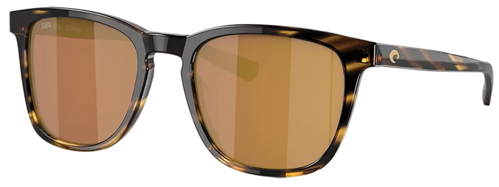 A pair of "tortoise" sunglasses