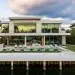 A luxury waterfront estate in harbor beach