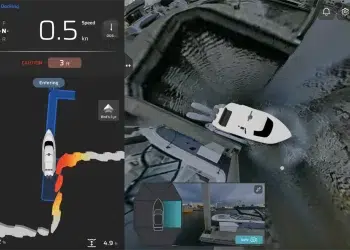Avikus boat docking system