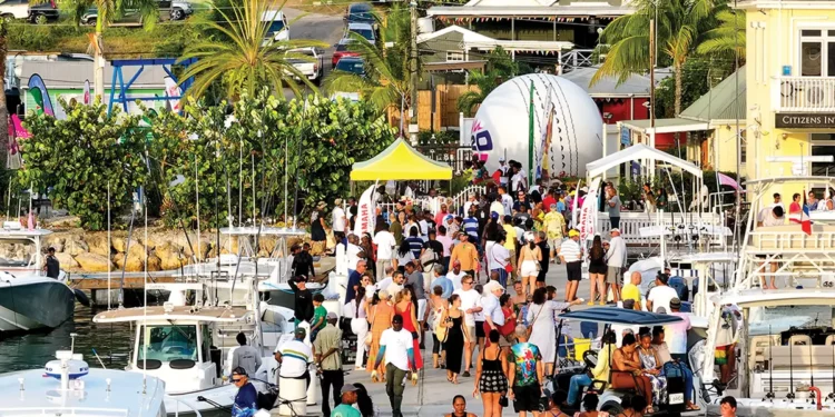 The Antigua and Barbuda Sport Fishing Tournament Crowd