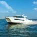 ArrowCat 420 Power Catamaran running across water