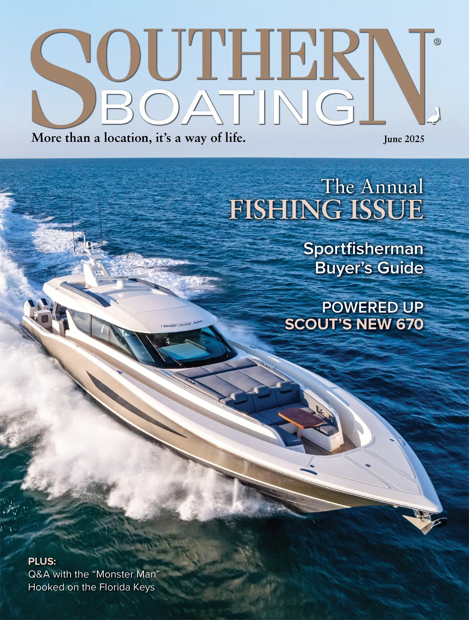 Southern Boating June 2025 Magazine Cover