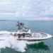 Center Console Boat turning while running on water