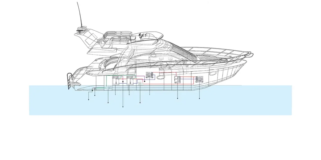 Marine Air Conditioning Rendering