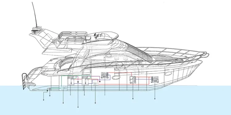 Marine Air Conditioning Rendering