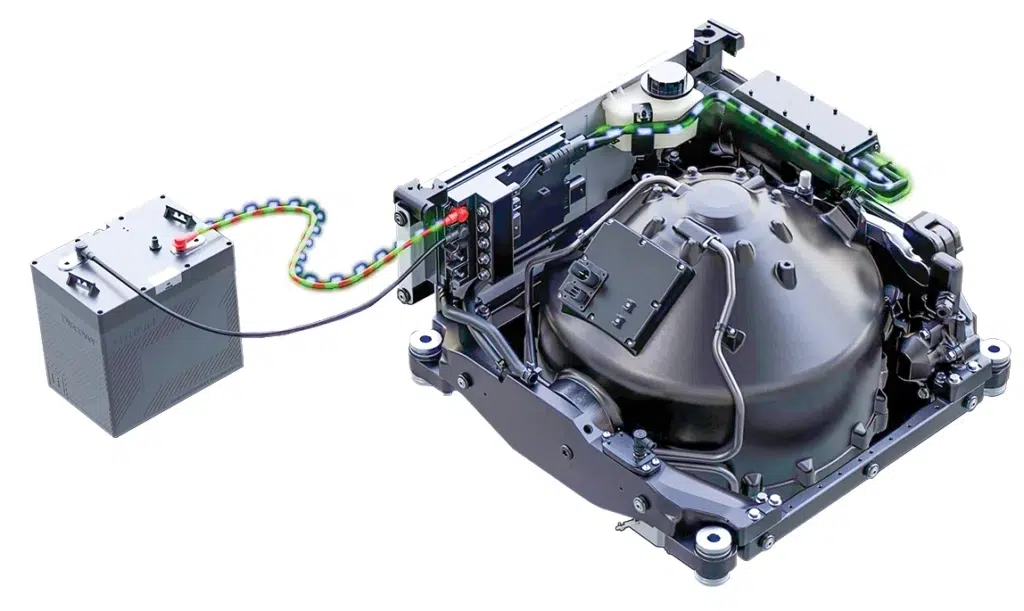 Dometic’s DG3 gyrostabilizer energy recapture system