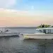 Cruisers Yachts 38 VTR lineup on water