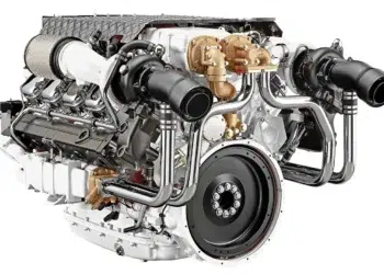 Scania's DI16 V8 1150HP Engine that can run RD99 Fuel
