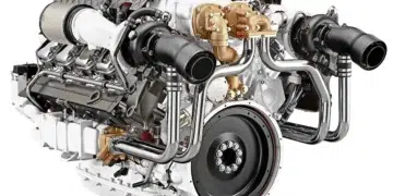Scania's DI16 V8 1150HP Engine that can run RD99 Fuel
