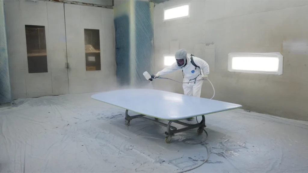 Metan Marine using Awlgrip Yacht Paint