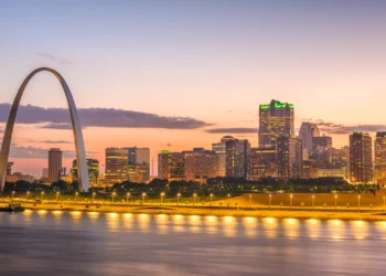 St. Louis, Missouri, USA Skyline