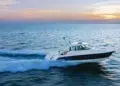 Tiara 39 LE luxury express cruiser underway