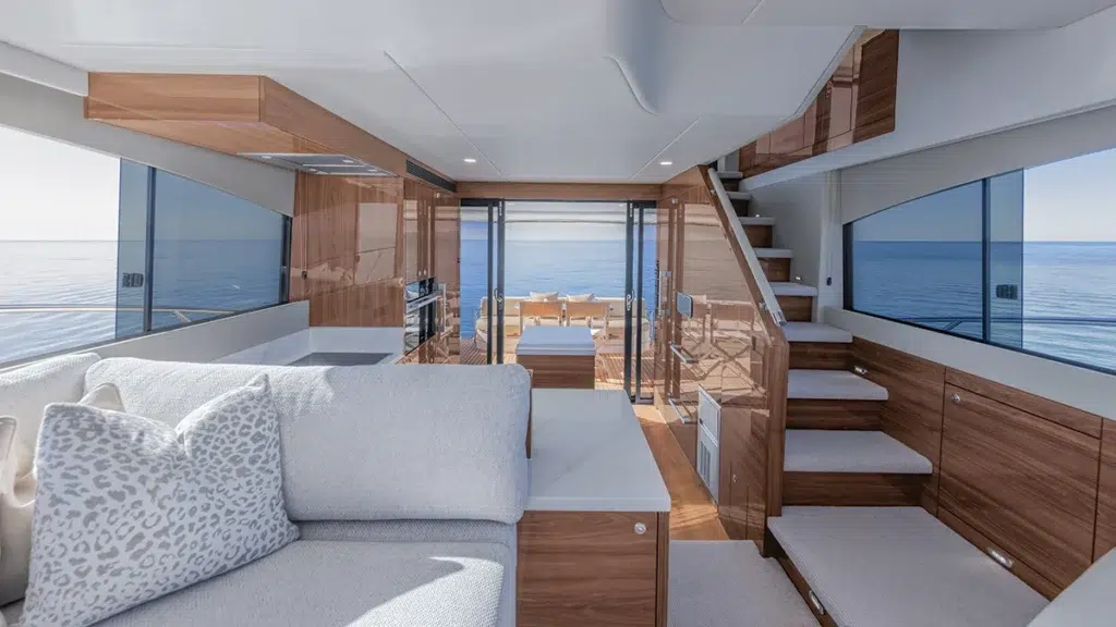 Maritimo M50 aft deck