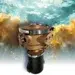 GROCO Hydromatic self-cleaning seawater strainer amid floating sargassum