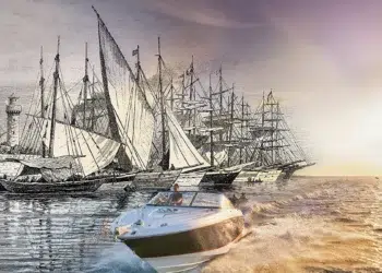History of boat building in America