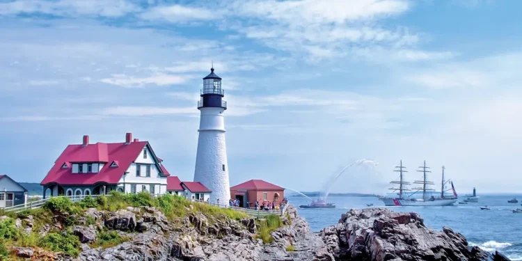 Lighthouse in Portland, Maine