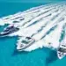 Formula Boats running on the water