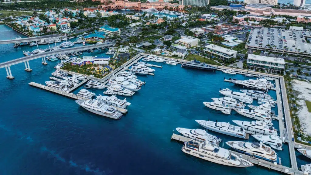 Hurricane Hole Marina in Nassau, Bahamas