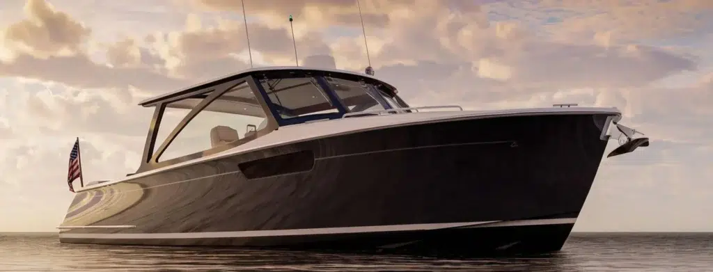 MJM 38V makes its world premiere at the Newport Boat Show