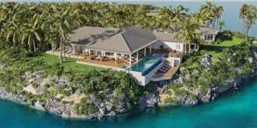 Montage Cay private residence with access to the Sea of Abaco