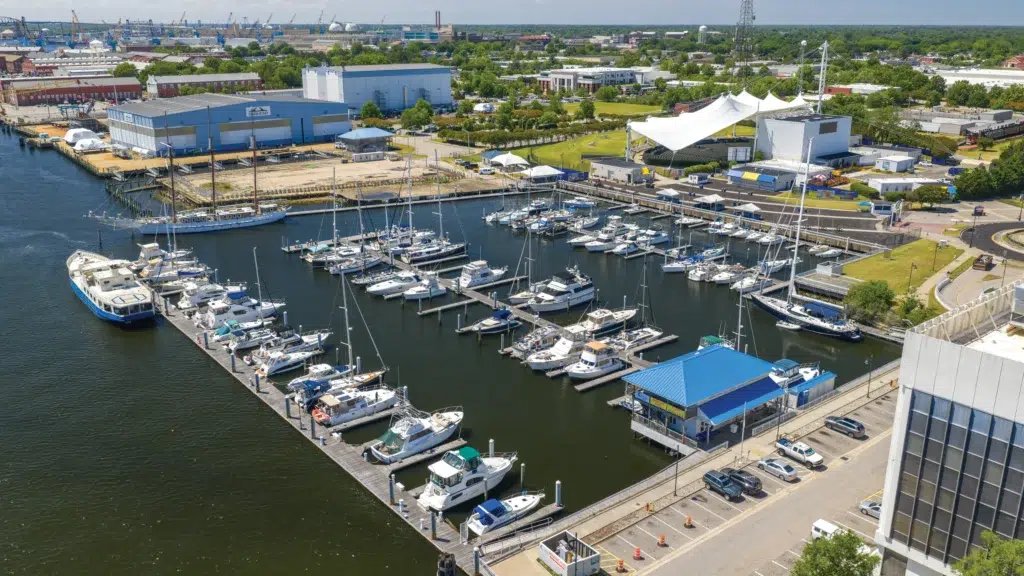 Ocean Yacht Marina in Portsmouth, Virginia