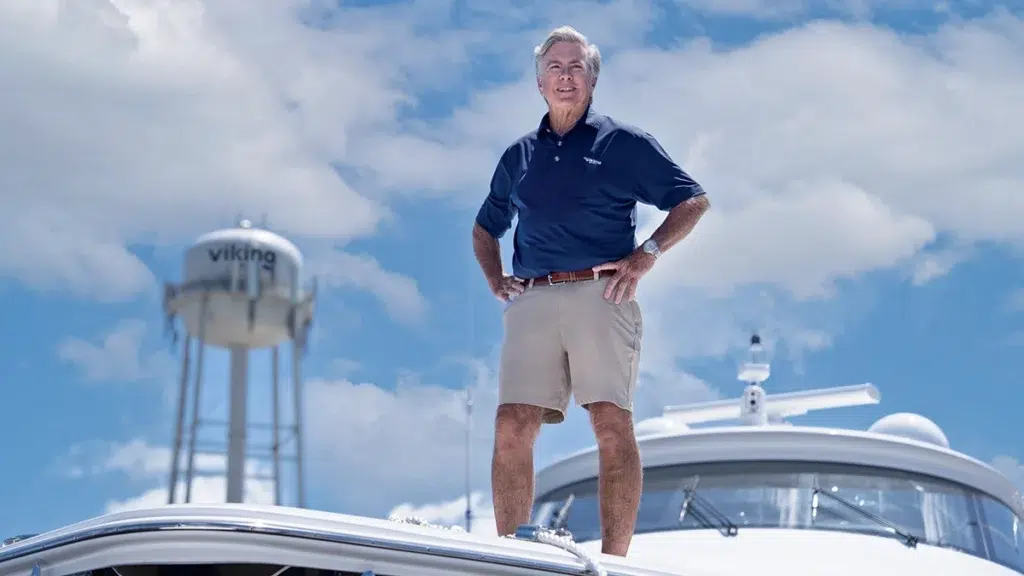 Patrick Healey, president and CEO of Viking Yachts
