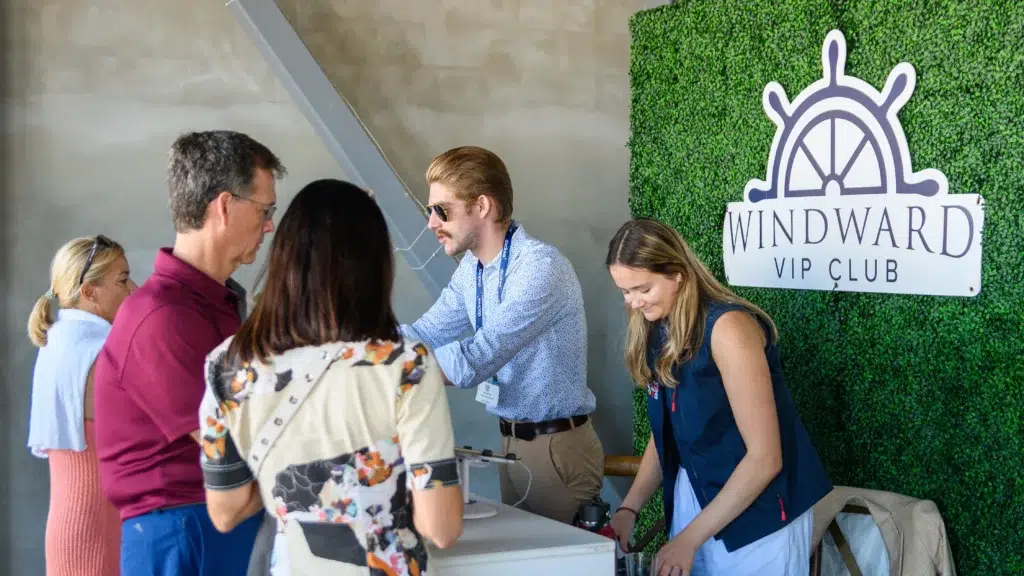 Windward VIP Club at the Newport International Boat Show