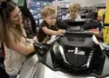 Mom and kids check out new tech at FLIBS