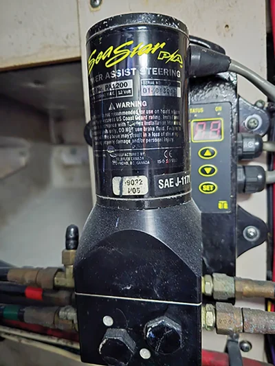 A black power assist pump
